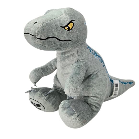 Jurassic World Velociraptor Dinosaur Plush Universal Studios Stuffed Toy 12" - Picture 1 of 9